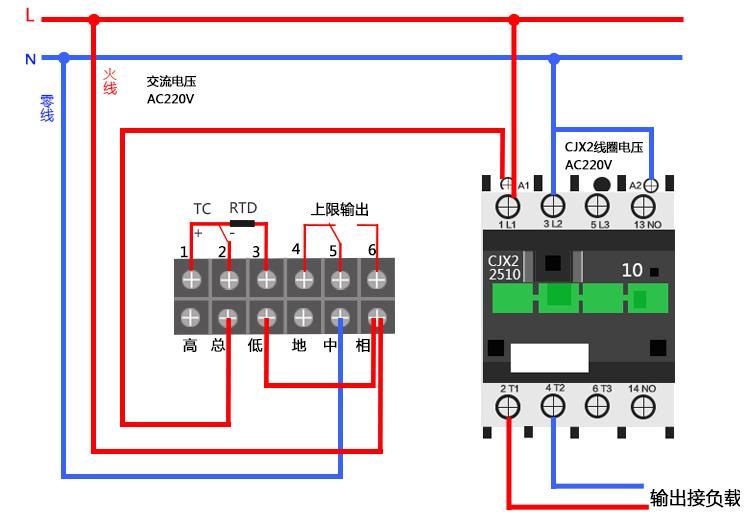 温度控制器原理图和接线图讲解,美菊电器电暖器温度调节器接线图