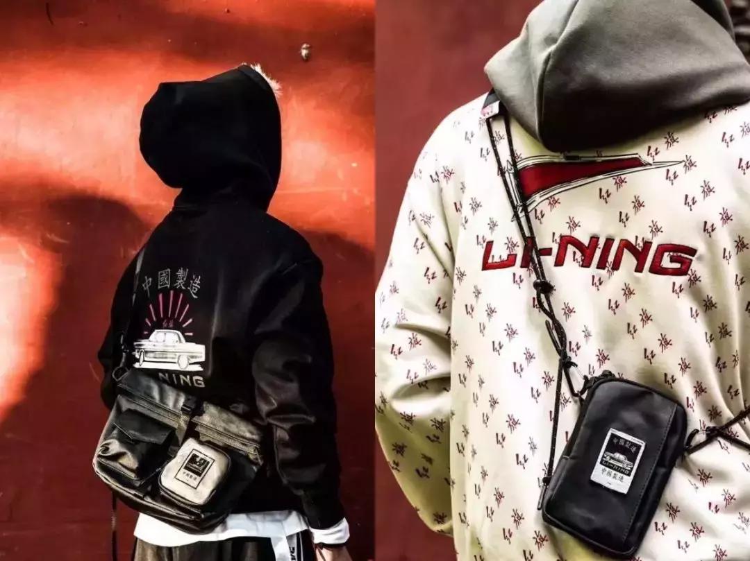 李宁百鬼夜行,李宁一黑一白鞋子