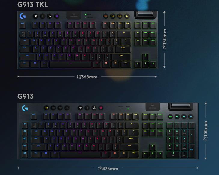 罗技g913tkl职业选手选什么轴,罗技g913tkl和gprox键盘比较