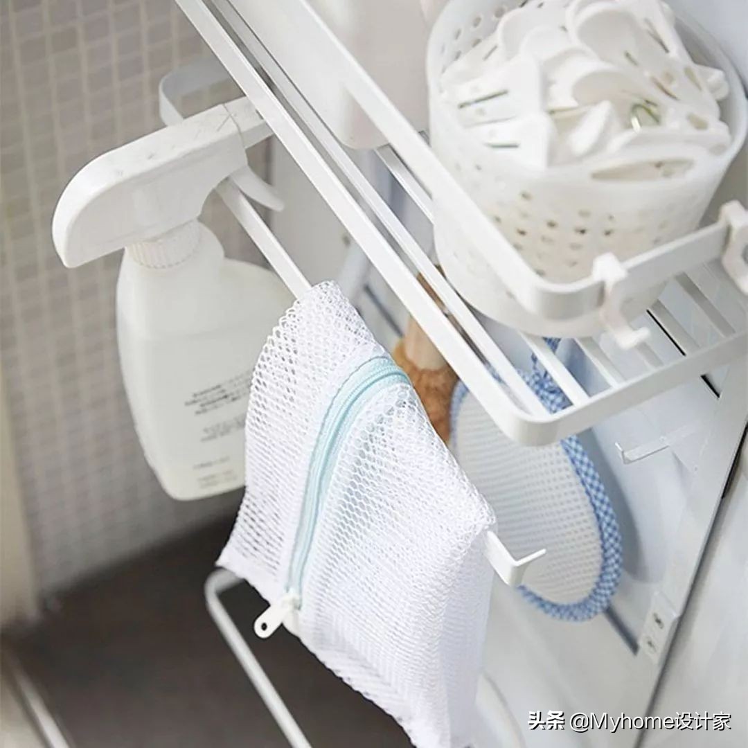太变态了！1㎡洗衣房都能榨出5倍收纳，不愧是日本主妇