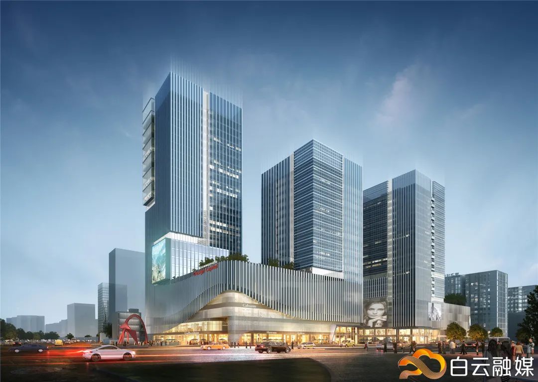 白云未来新地标,129米高楼