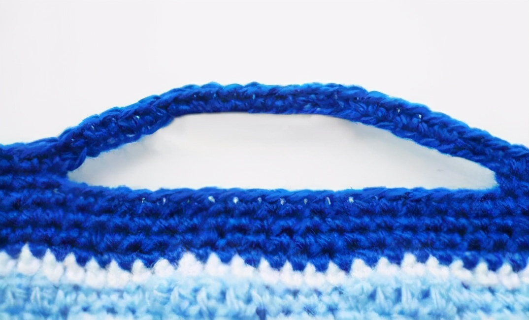 钩针手提袋编织教程,钩针编织手提袋教程