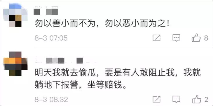 农民西瓜被偷反倒赔300元,瓜农西瓜被偷怎么赔偿