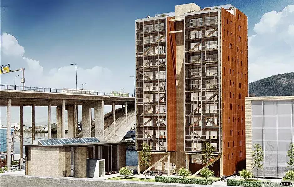 木结构建筑案例欣赏,世界经典高层建筑