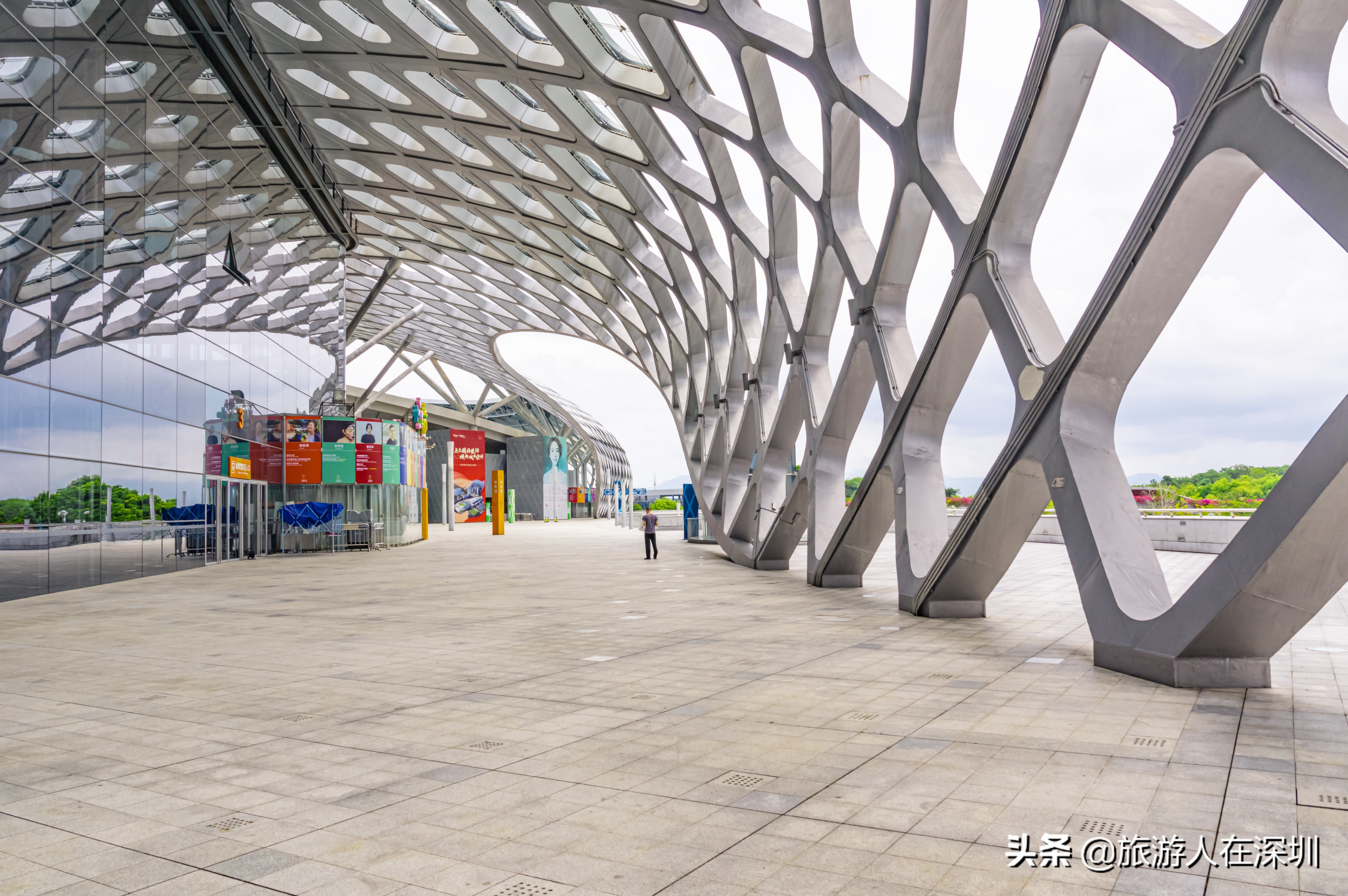 深圳湾体育中心平面图,深圳湾体育中心像什么