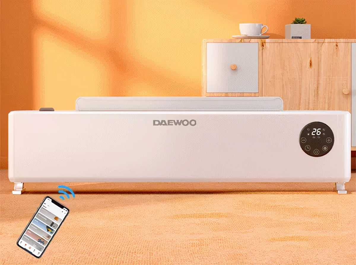 大宇石墨烯踢脚线取暖器测评,韩国大宇踢脚线取暖器怎么样