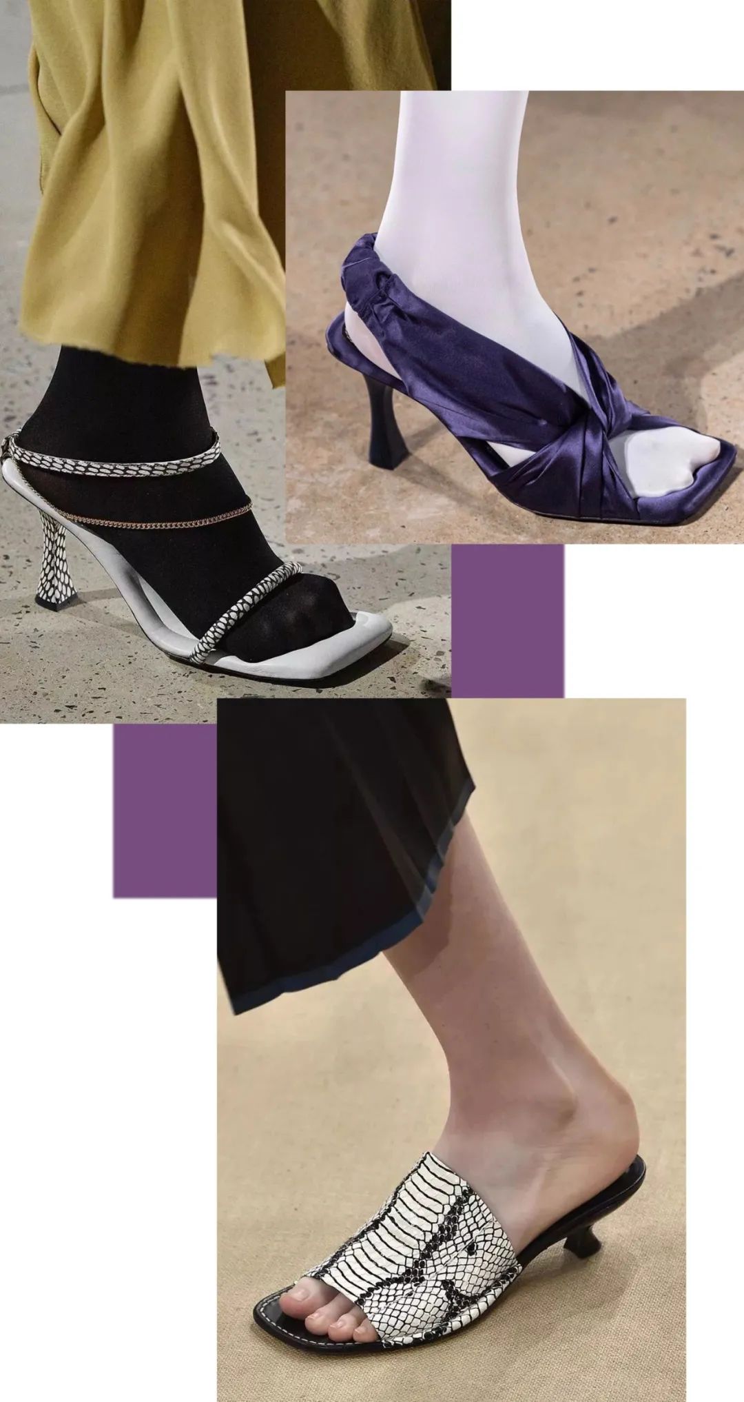 最经典的方头鞋,最好看方头圆头鞋