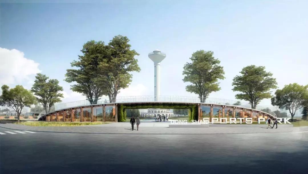 最新东山公园规划,建设中的东山公园