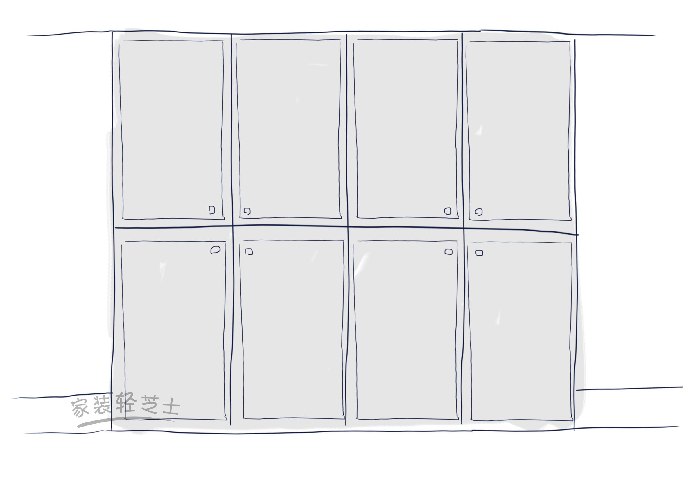 走廊不一样宽如何设计地砖,1.3米宽走廊设计