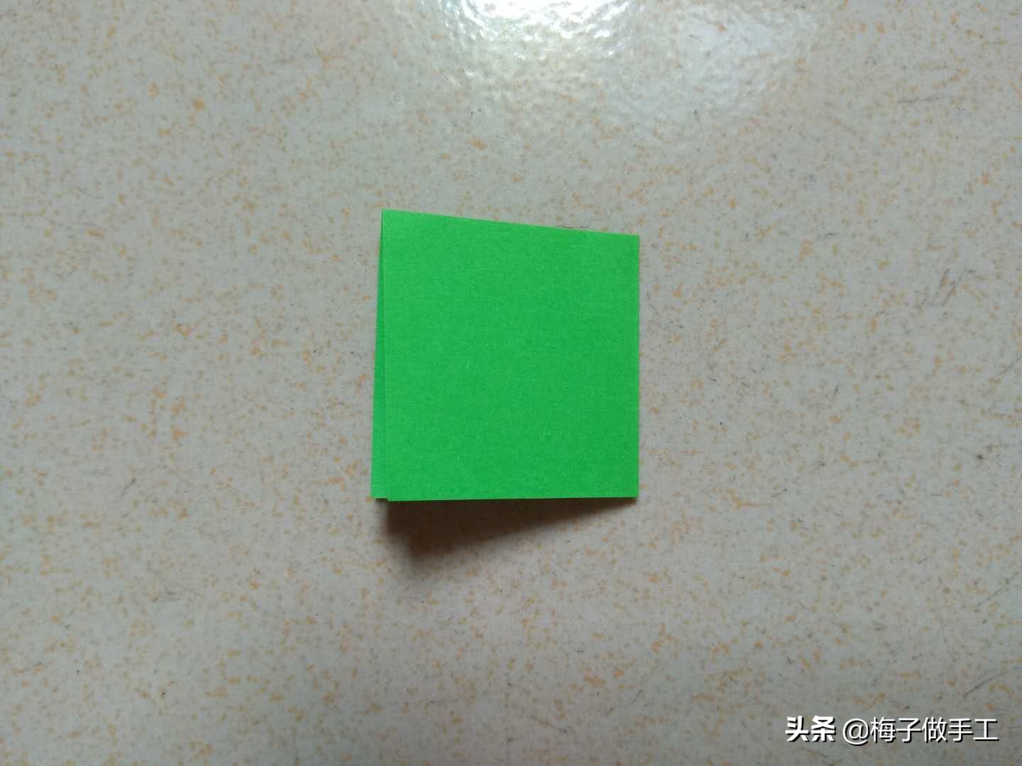 520送情侣玫瑰花折纸简单漂亮,情人节送玫瑰花手工折纸