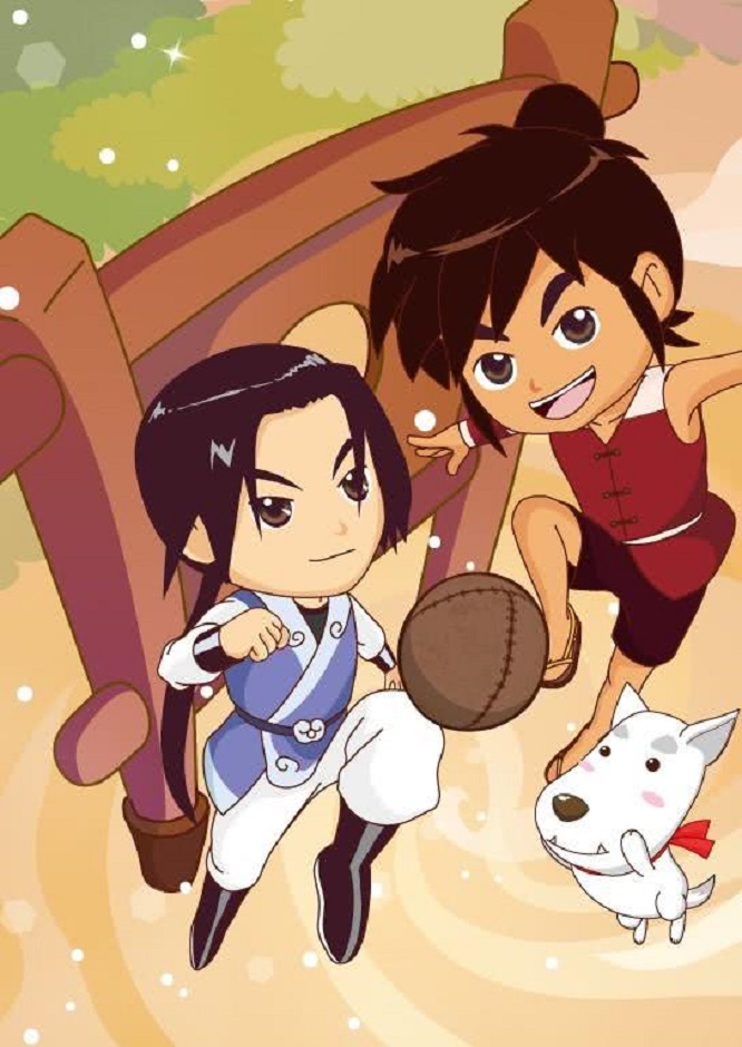 国漫踢蹴鞠,蹴鞠小英雄横扫千军