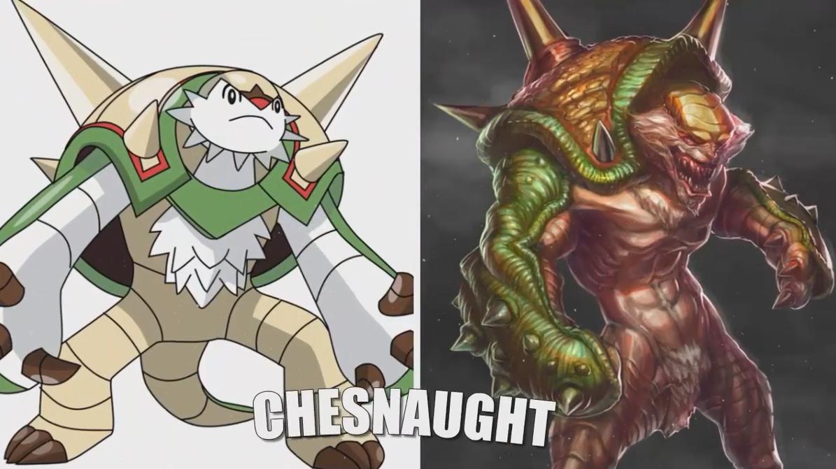 精灵宝可梦怪兽画风，暴鲤龙成凶猛海怪，甲贺忍蛙矫健帅气