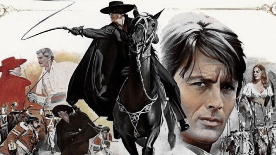 阿兰德龙版佐罗图片,阿兰德龙佐罗在全世界受欢迎程度