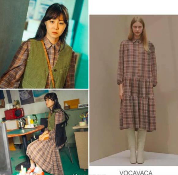 孔孝真《山茶花开时》穿搭盘点，背带裤叠穿好时髦