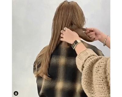 简单编发学生,手残党都会的编发教程学生