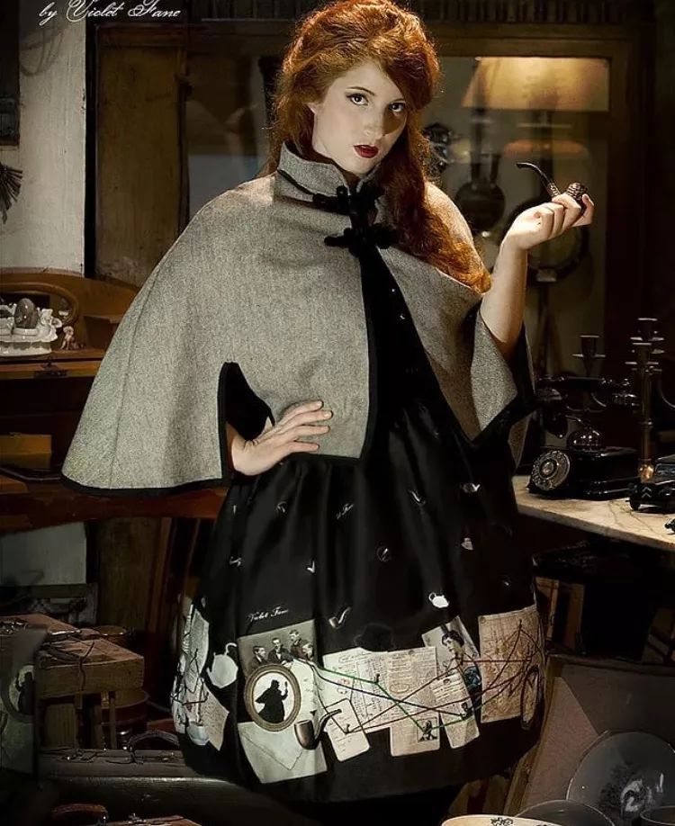 洛丽塔复古洋装,法式洋装洛丽塔