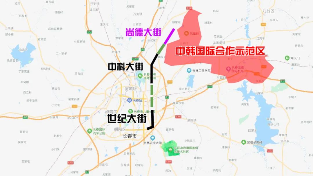 长春七大板块在哪里,长春四大板块核心区域