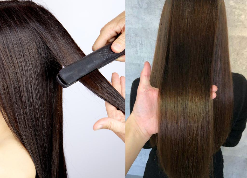 烫发后悔做软化还是拉直,被理发店忽悠烫头