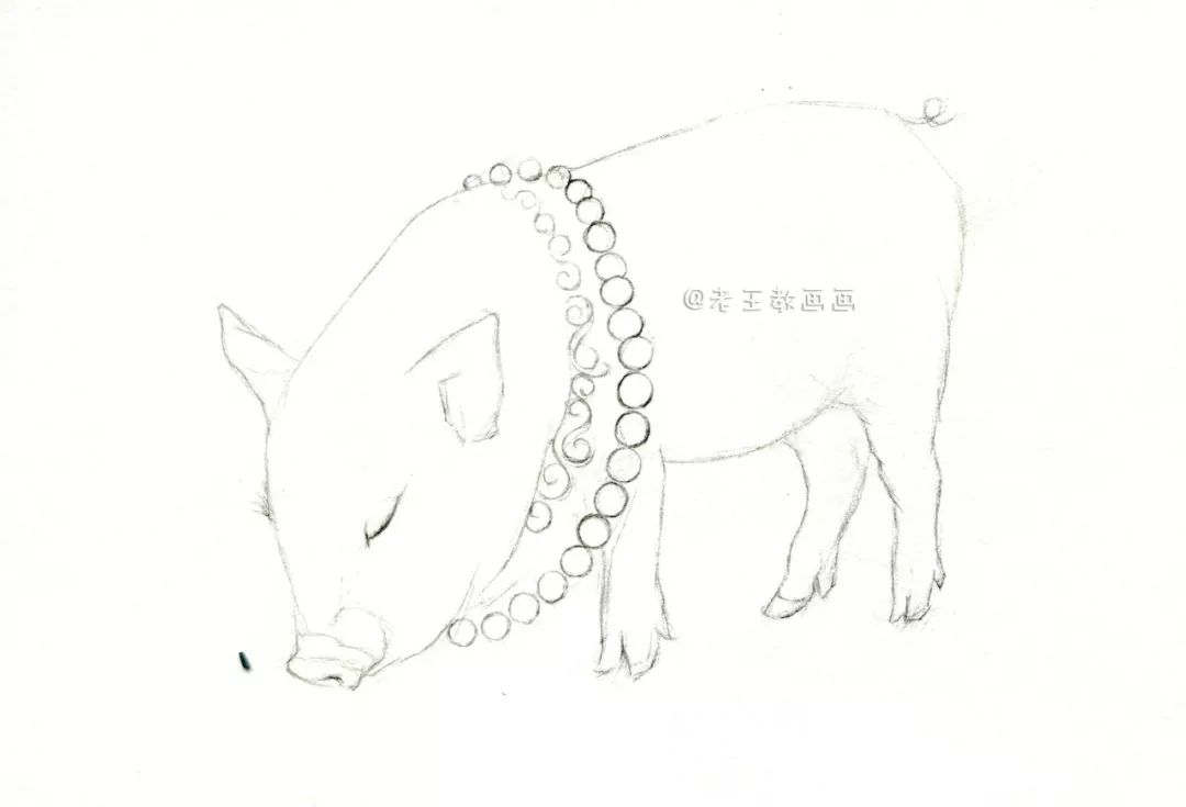 猪年画猪,猪年怎么画