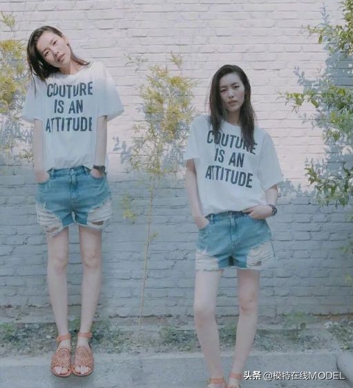 超模刘雯最爱的风格短袖,春天里的万能单品不能少