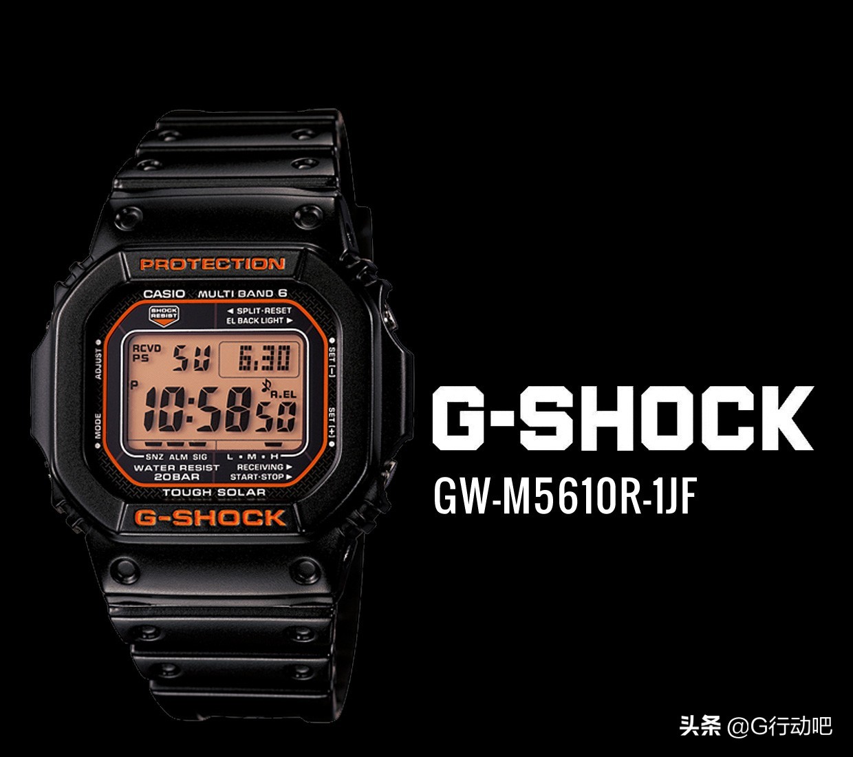 g-shock里的高端产品,提升自信从一款g-shock开始