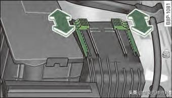 奥迪a4大灯保险丝在哪个位置,奥迪a6远光灯保险丝位置示意图