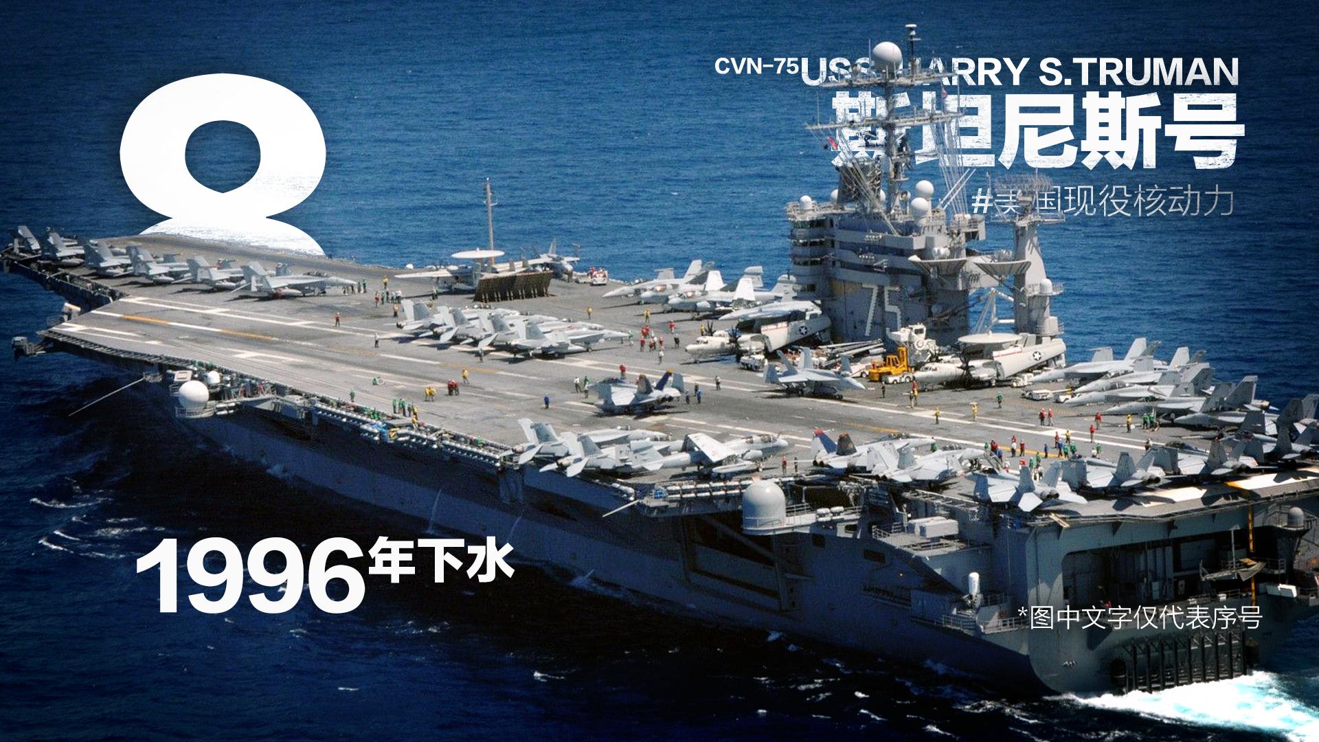 美国福特号核动力航空母舰,美国企业号核动力航空母舰