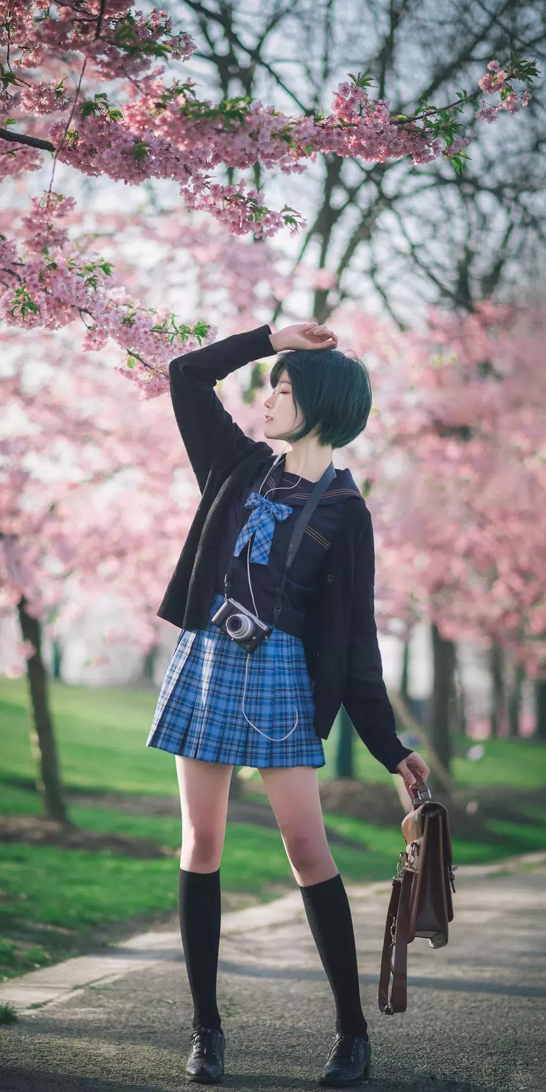 多人黑色jk制服照片壁纸,jk制服女生壁纸高清