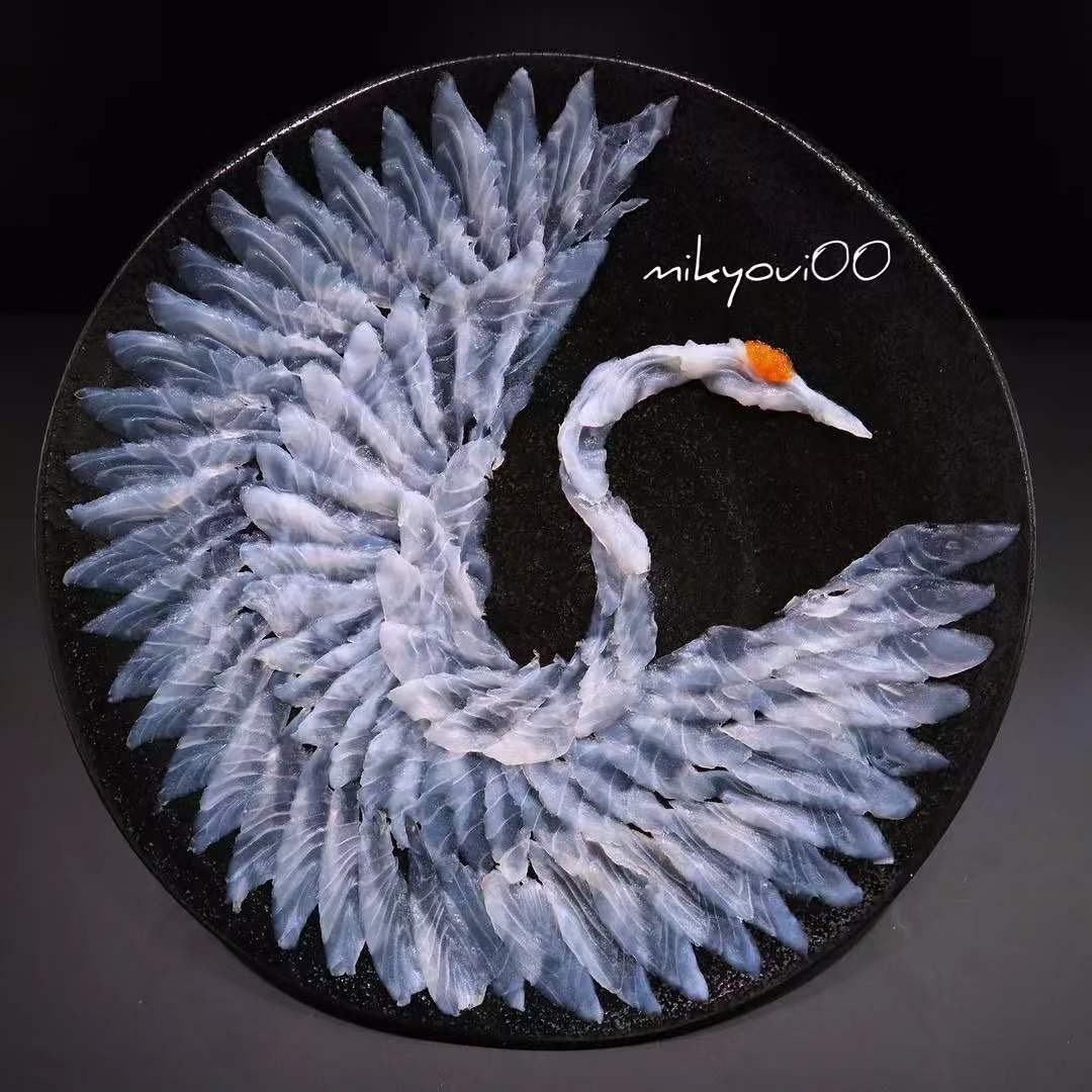 澳龙刺身摆盘制作视频,刺身制作视频创意摆盘