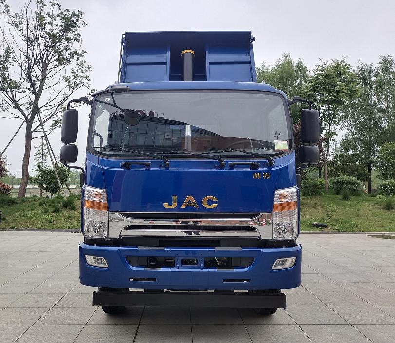 江淮国六自卸前四后八车最新款,江淮国六蓝牌4.2米自卸