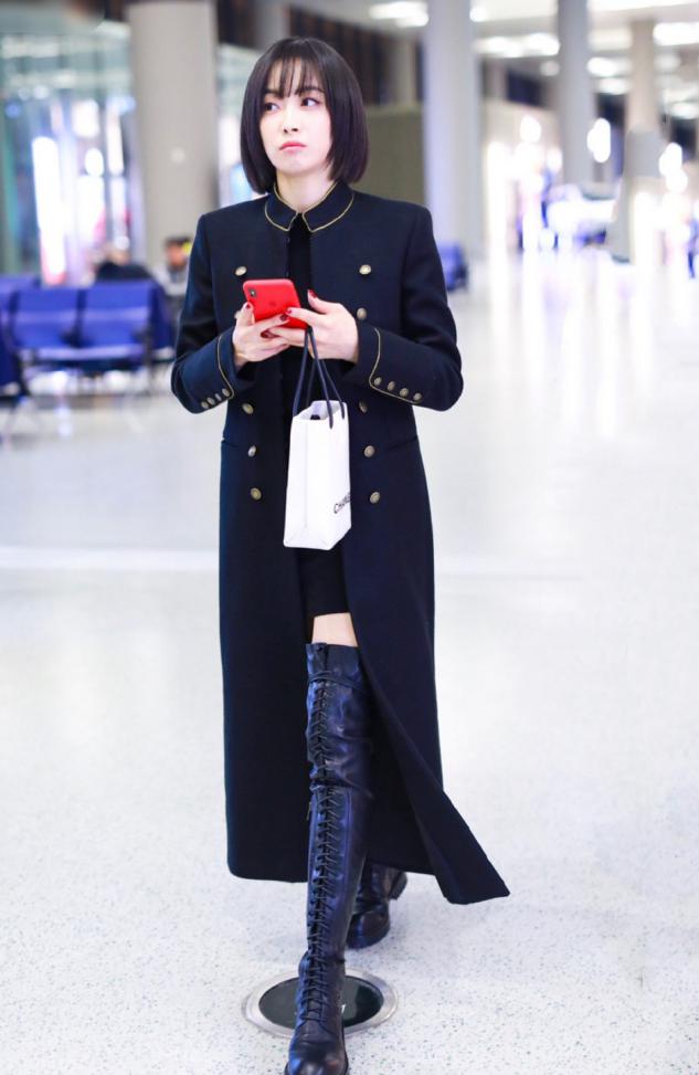 短靴大势已去!今冬流行穿“过膝靴”,时髦显高,小个子都爱了