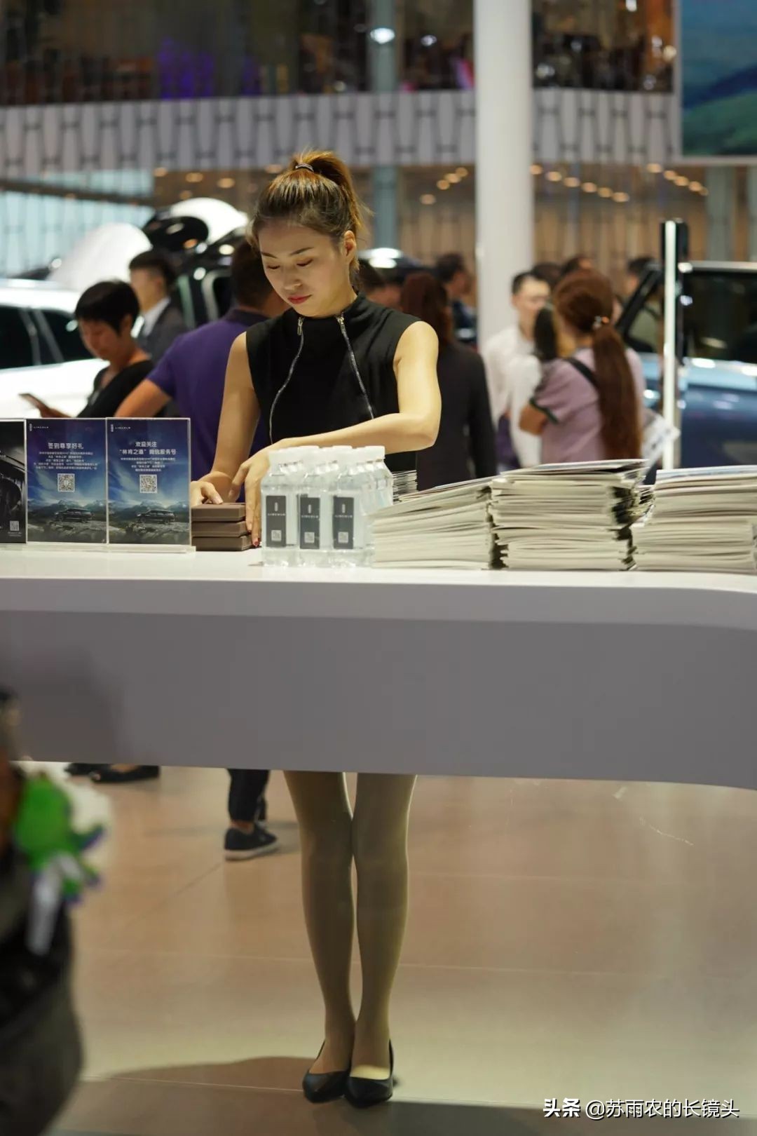 广州车展前台视频,广州车展现代展台前台