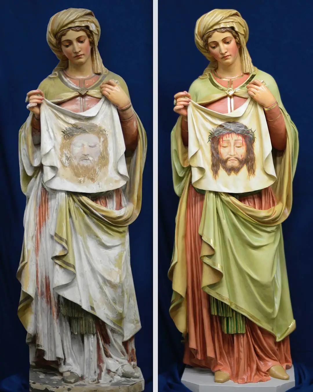 笑到流泪，毁容式*物文**修复引网友群嘲！少女变大妈，太辣眼睛