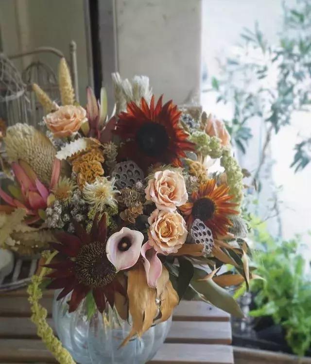 日本鲜花花艺图片大全,日本花店布置图片