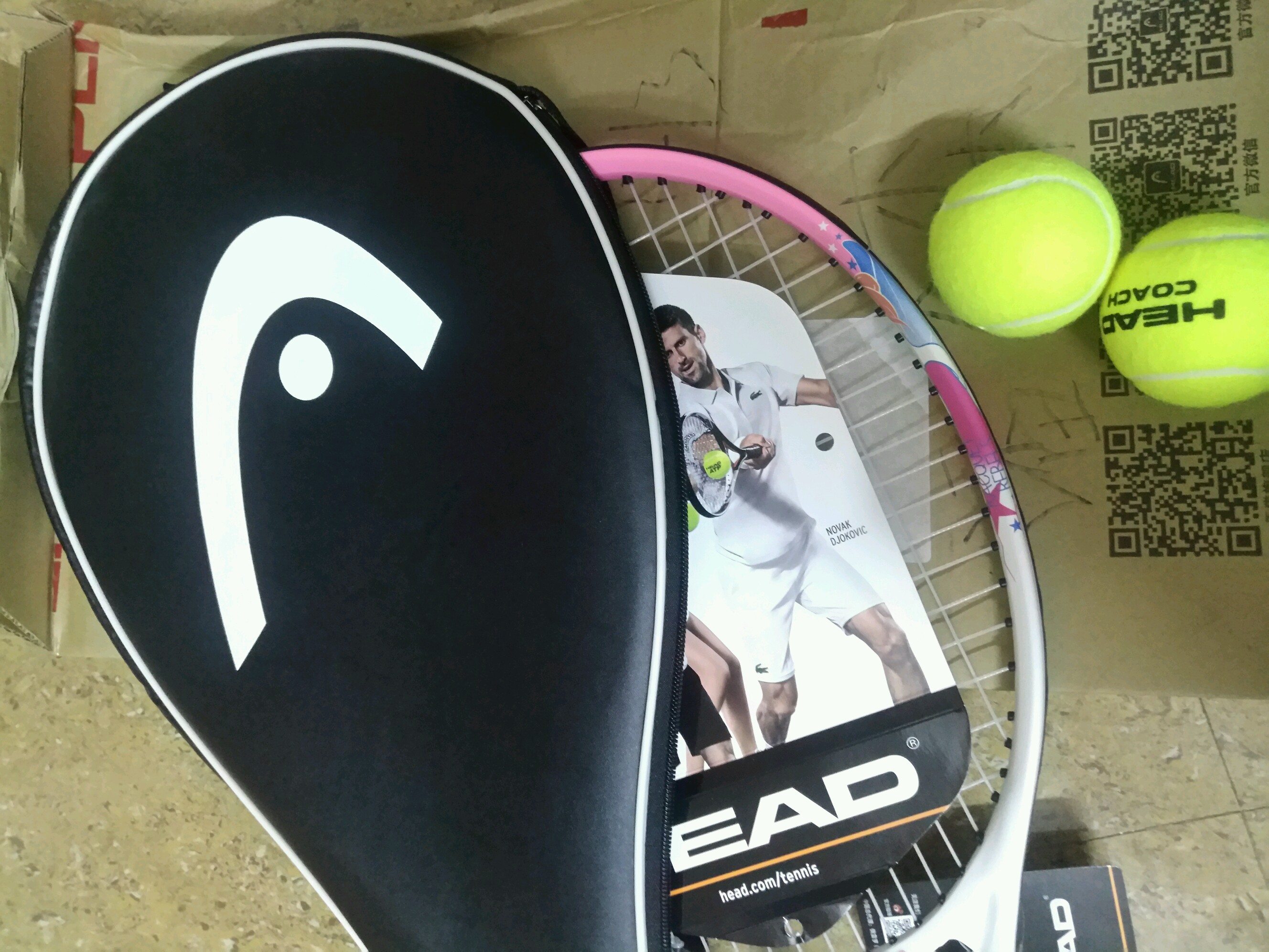 head海德网球拍l4全碳素,head海德l4网球拍测评