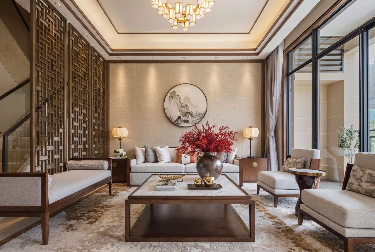 248㎡奥园恩平御珑湾A1别墅|观致装饰设计_欧模设计圈