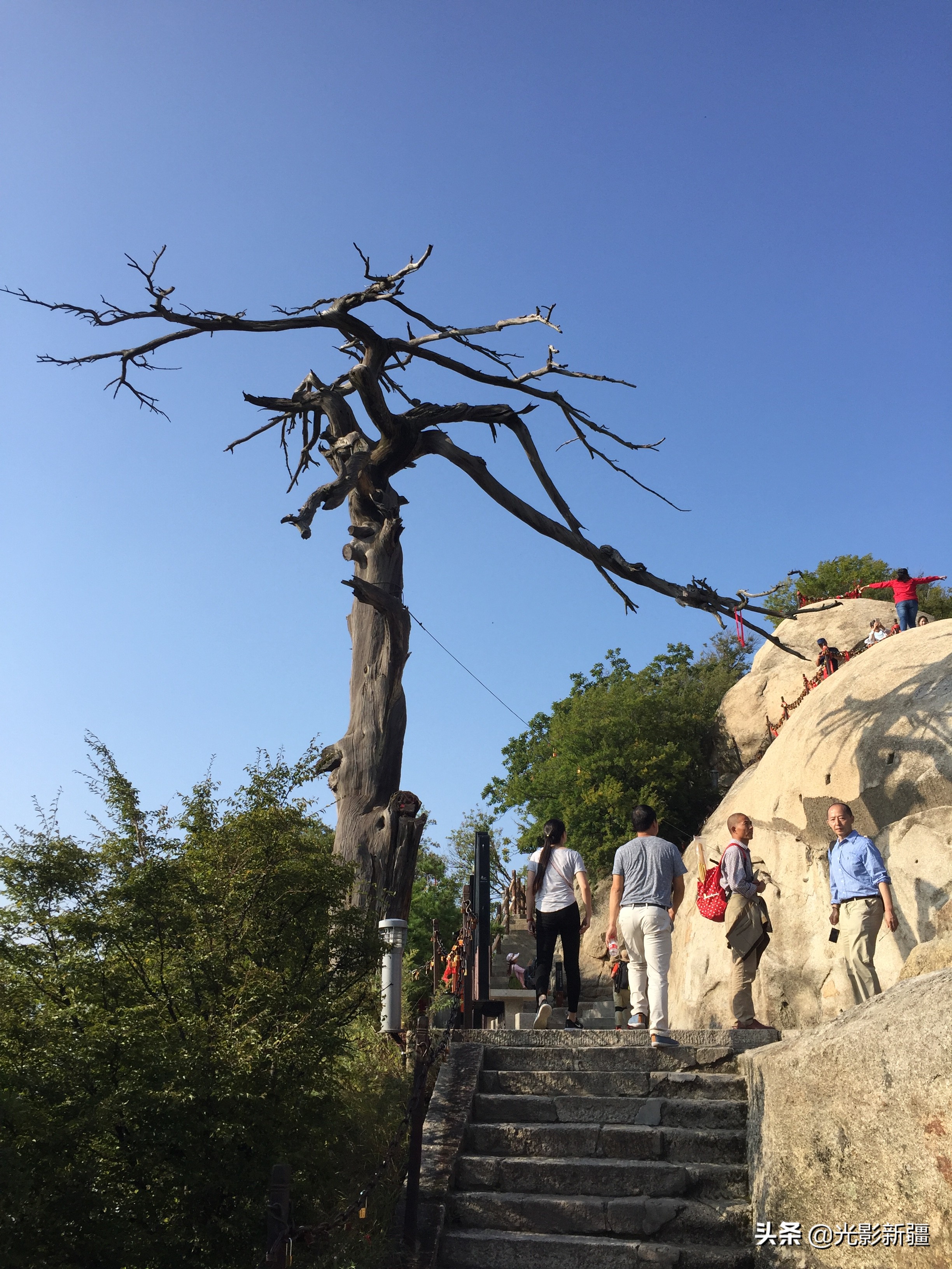 西岳华山徒步攻略,西岳华山夜爬攻略