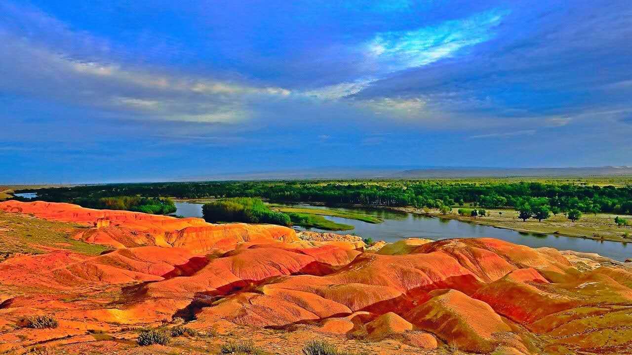 寻不到楼兰，便去西边看一场落日