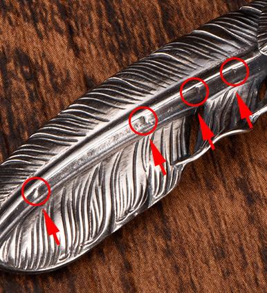 手工纯银项链999纯银正品网红爆款,羽毛纯银项链