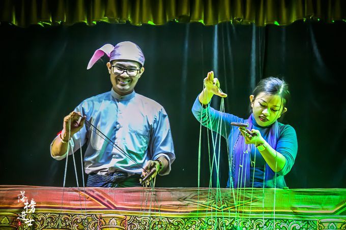 缅甸木偶表演节目,缅甸传统文化木偶戏