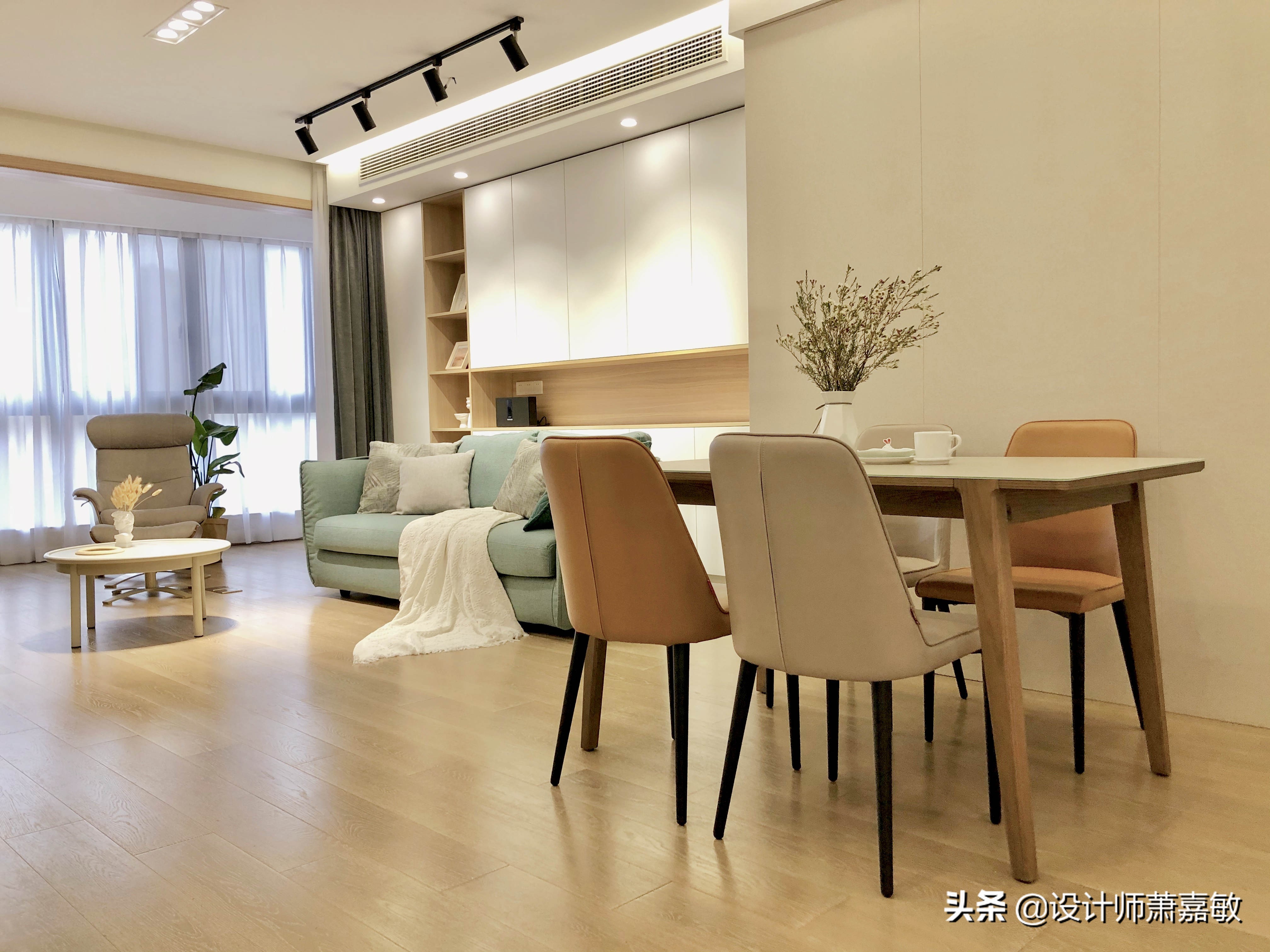 四房改三房客厅效果,大三房改四房怎么设计