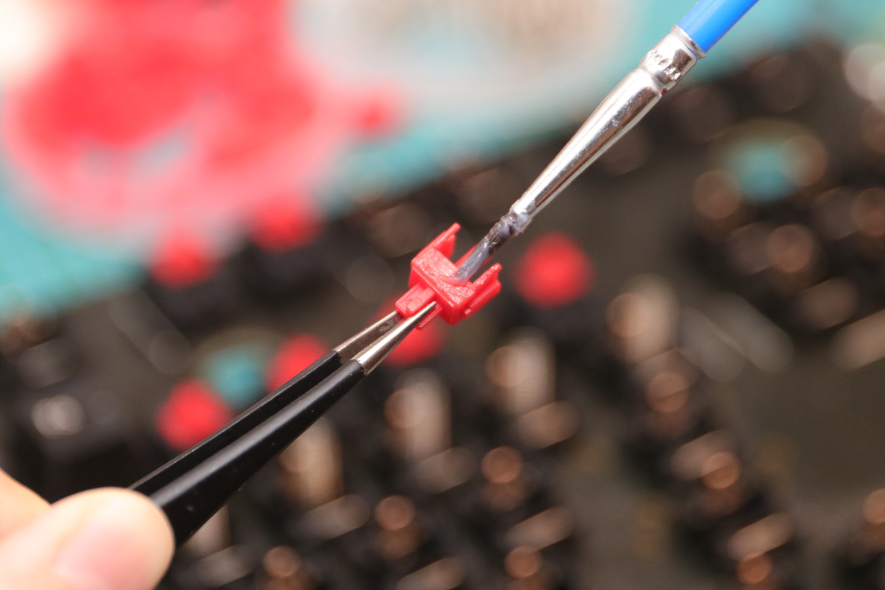 3494机械键盘,不到百元的青轴高颜值键盘