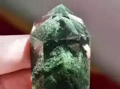 绿幽灵几种形态,绿幽灵水晶价值及图片