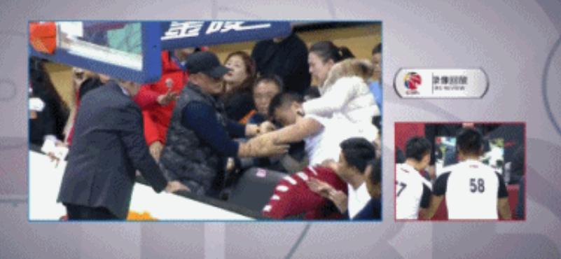 CBA篮协主席对外援竖中指？与江苏主教练打成一团，网友：活久见