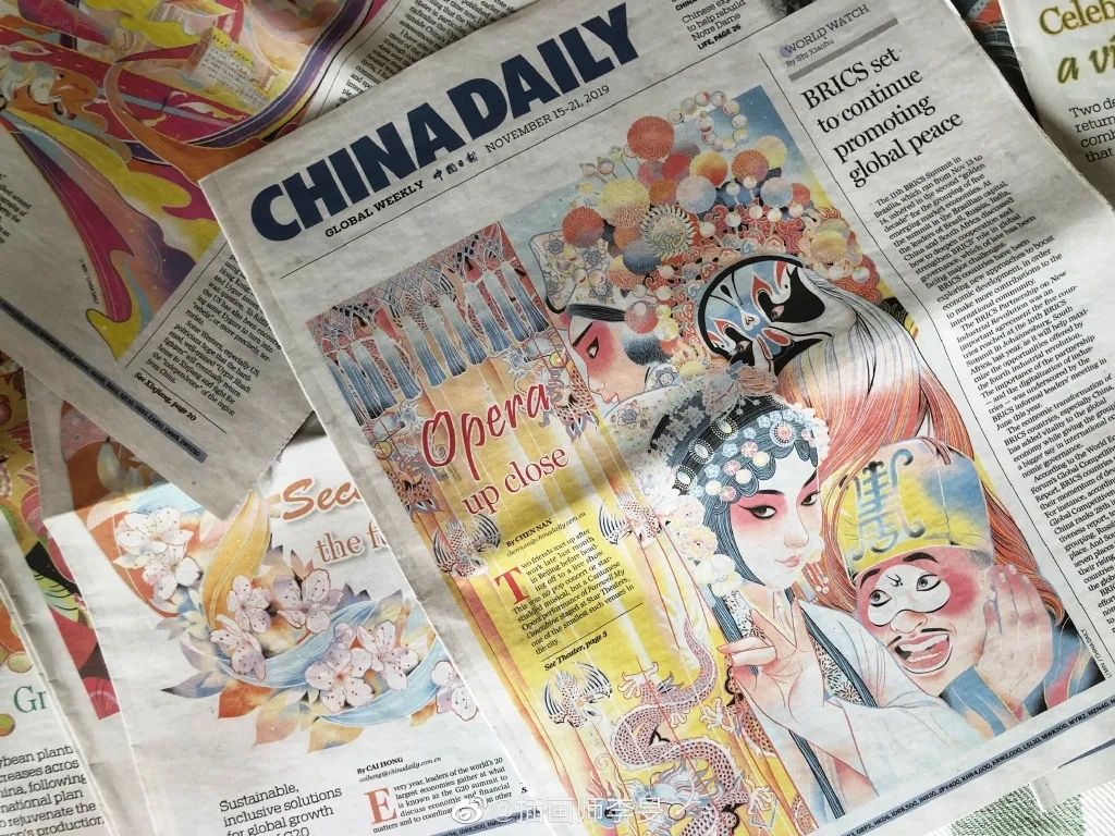 世界上最有创意的插画,让人惊艳的中国风插画作品