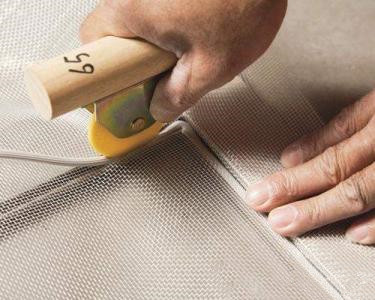 纱窗更换压条教程,纱窗和纱窗压条