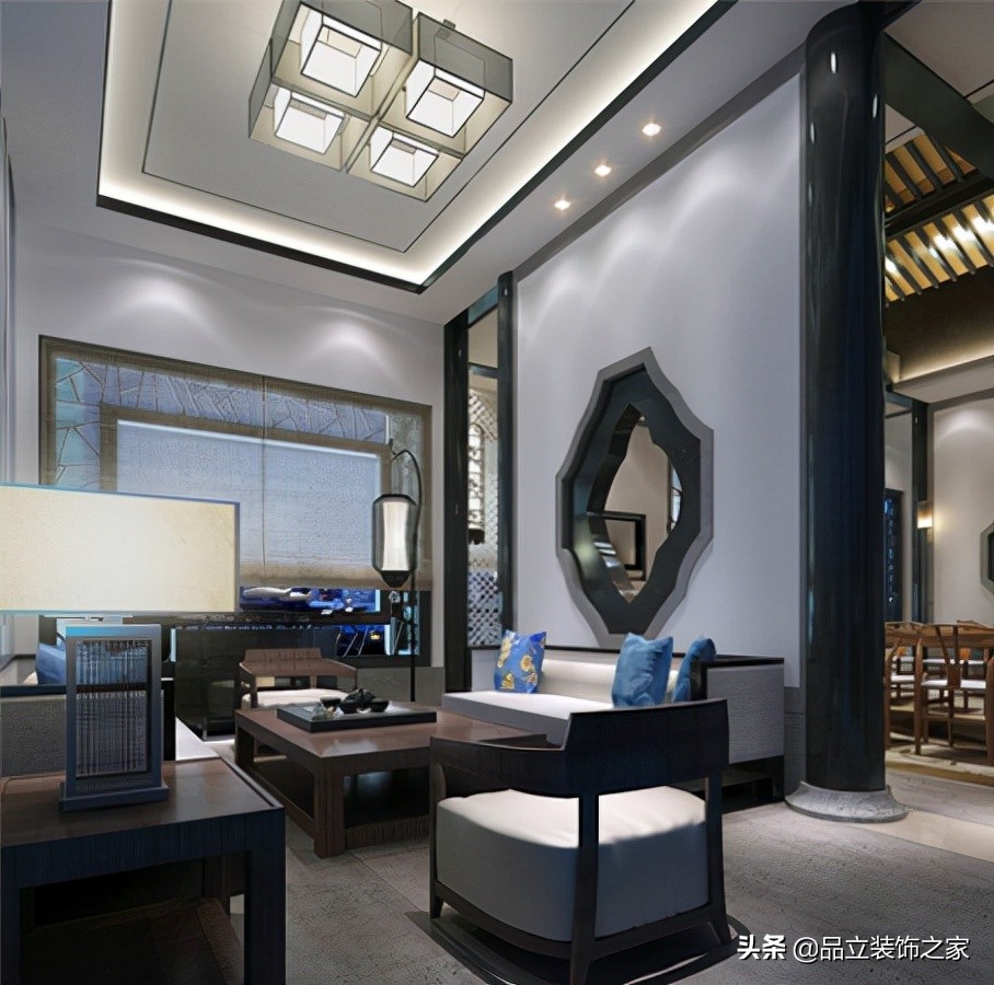 中式餐饮会所装修效果图,会所中式装修设计