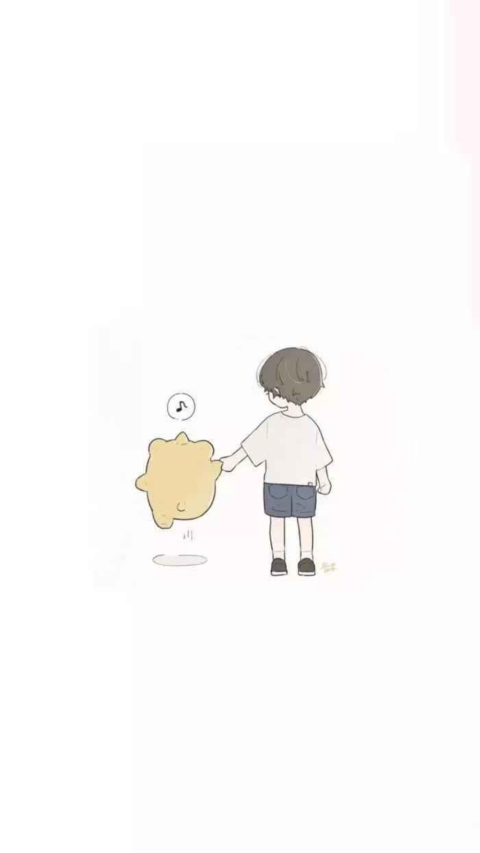 聊天背景壁纸图片简约清新,吉祥好运风景微信聊天背景壁纸