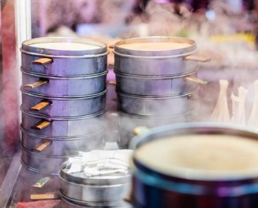 开封夜市摆摊小吃,开封大哥卖独特小吃