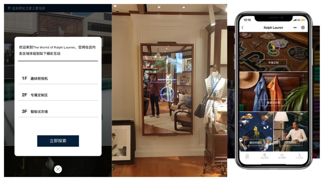 拉夫劳伦智慧零售精品店,拉夫劳伦合作